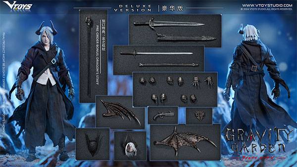 Vtoys Gravity Garden Series Hunter of Dragonfyre Deluxe 1/12 Action Figure - with Bonus