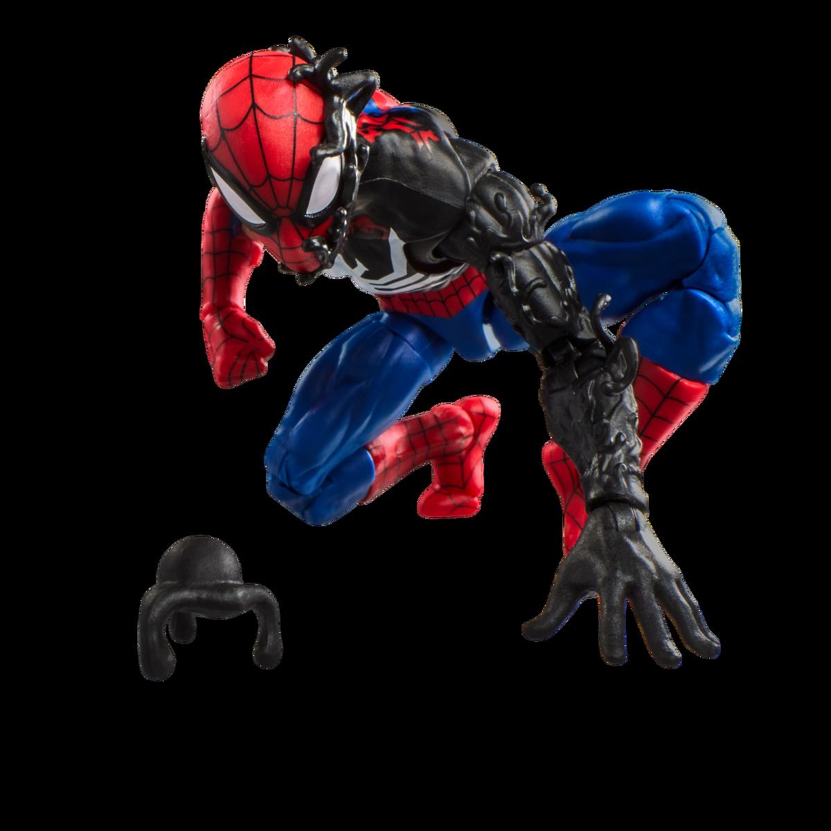 Hasbro Marvel Legends Secret Wars Spider-Man Alien Costume action figure view 2 - SugoiCollectible NZ/AUS