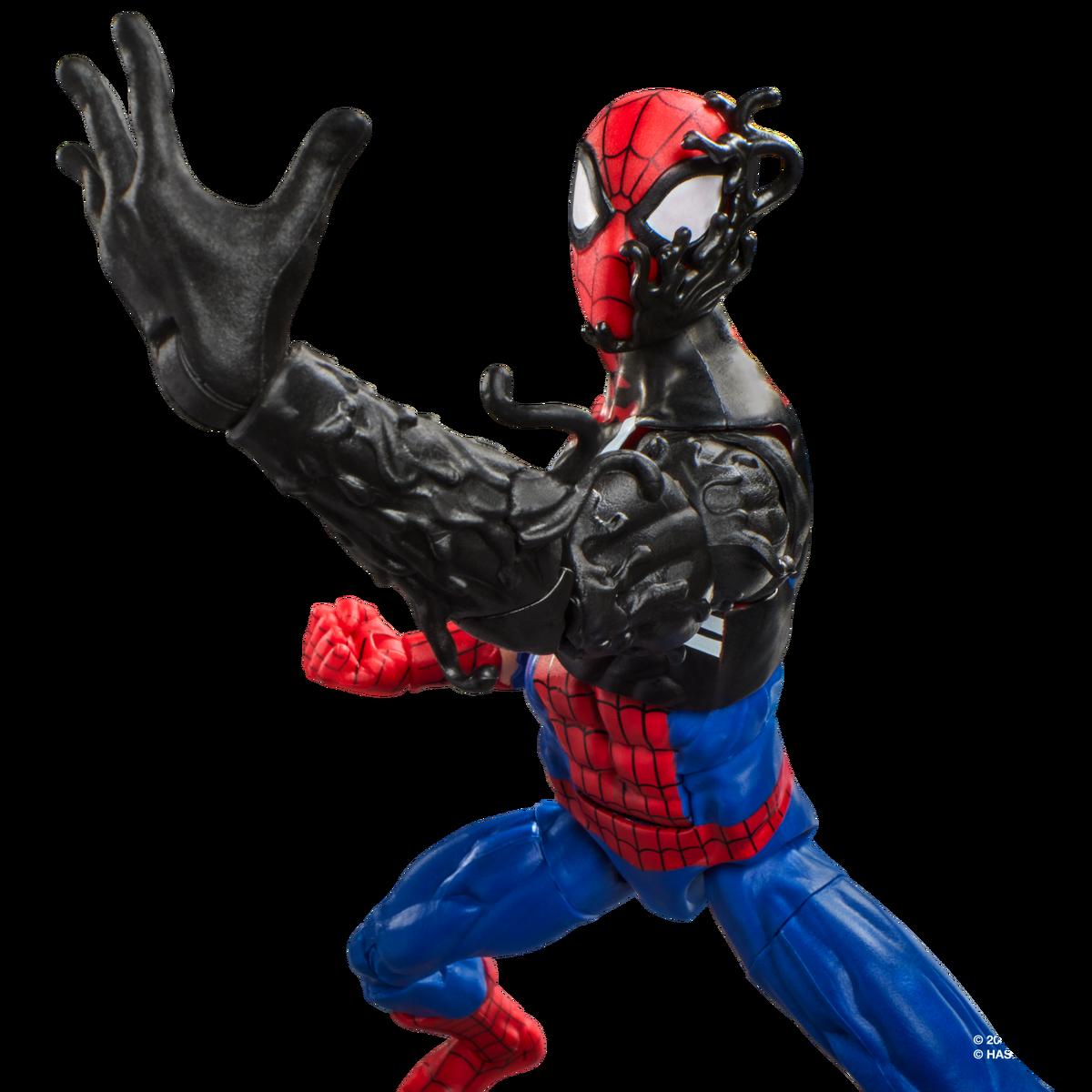 Hasbro Marvel Legends Secret Wars Spider-Man Alien Costume action figure view 5 - SugoiCollectible NZ/AUS