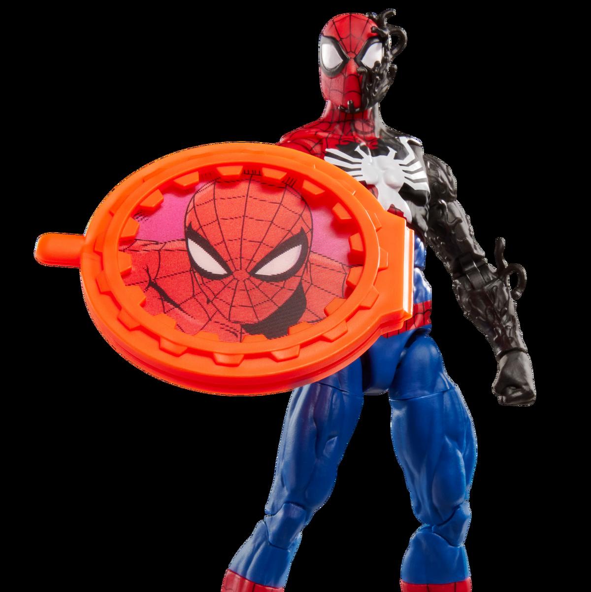 Hasbro Marvel Legends Secret Wars Spider-Man Alien Costume action figure view 7 - SugoiCollectible NZ/AUS