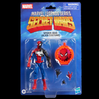 Hasbro Marvel Legends Secret Wars Spider-Man Alien Costume action figure view 8_2 - SugoiCollectible NZ/AUS
