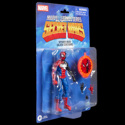 Hasbro Marvel Legends Secret Wars Spider-Man Alien Costume action figure view 9 - SugoiCollectible NZ/AUS