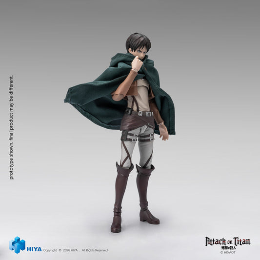 Hiya Toys Attack on Titan Eren Yeager Exquisite Basic 1/12 scale action figure photo 1