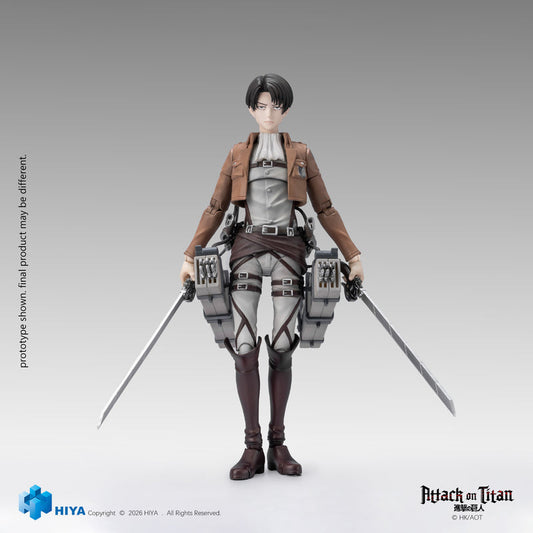 Hiya Toys Attack on Titan Levi Ackerman Exquisite Basic 1/12 scale action figure photo 8