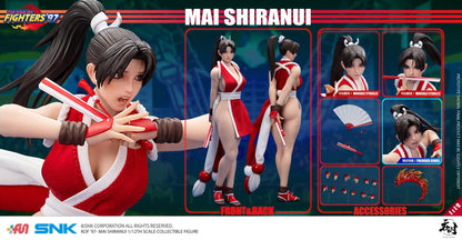 (Pre-order) Tunshi Studio Official Licensed KOF '97 Mai Shiranui 1/12 Scale Action Figure