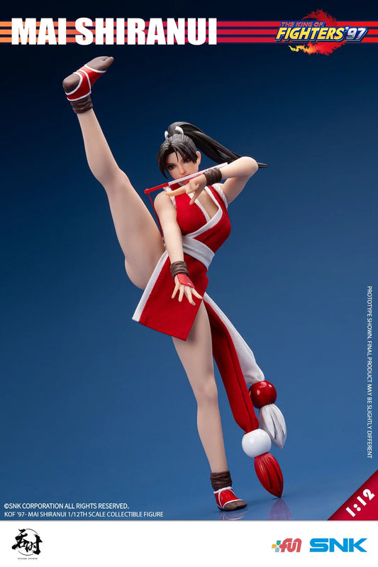(Pre-order) Tunshi Studio Official Licensed KOF '97 Mai Shiranui 1/12 Scale Action Figure