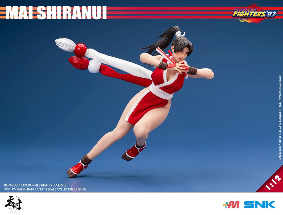 (Pre-order) Tunshi Studio Official Licensed KOF '97 Mai Shiranui 1/12 Scale Action Figure
