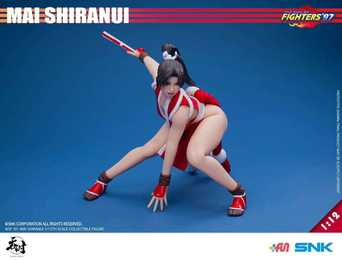 (Pre-order) Tunshi Studio Official Licensed KOF '97 Mai Shiranui 1/12 Scale Action Figure