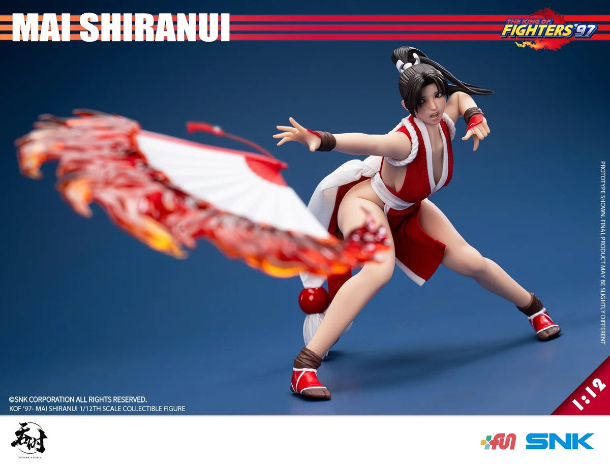 (Pre-order) Tunshi Studio Official Licensed KOF '97 Mai Shiranui 1/12 Scale Action Figure