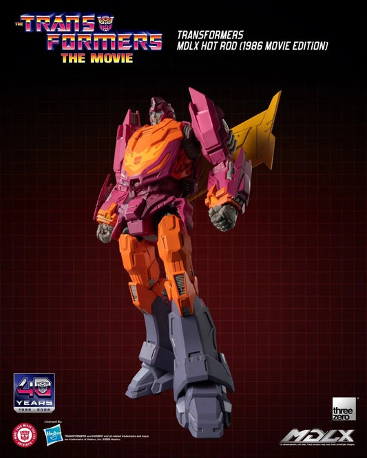 (Pre-order) Threezero MDLX Hot Rod 1986 Movie Edition 1/12 Scale Action Figure