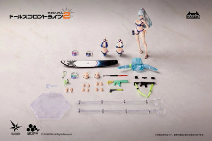 (Pre-order) Girls' Frontline 2: Exilium - Klukai Azure Trail Ver. DX 1/12 Scale Action Figure [Hasuki]