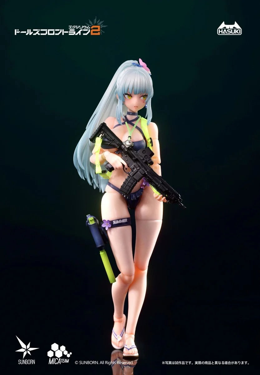 (Pre-order) Girls' Frontline 2: Exilium - Klukai Azure Trail Ver. DX 1/12 Scale Action Figure [Hasuki]