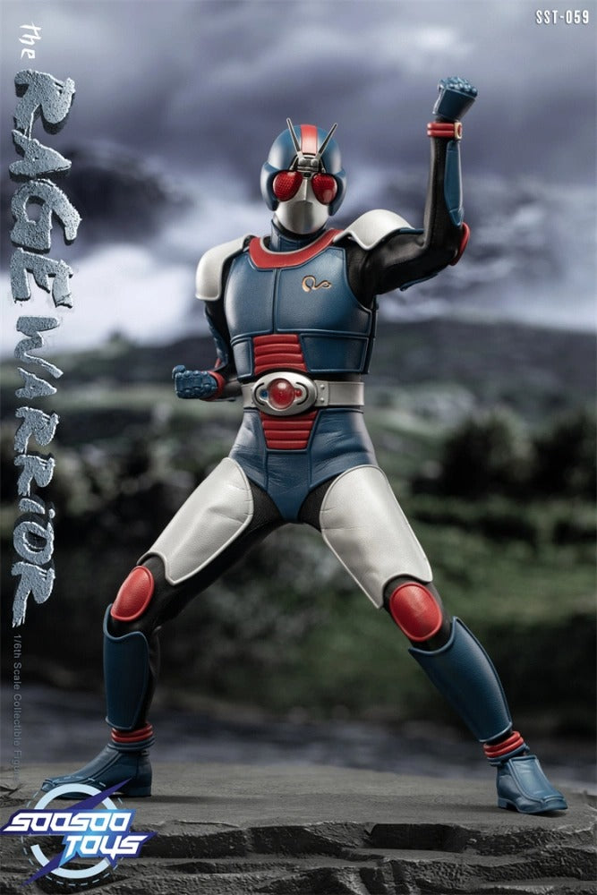 Soosootoys SST-059 1/6 Masked Rider Rage Warrior RX Action Figure