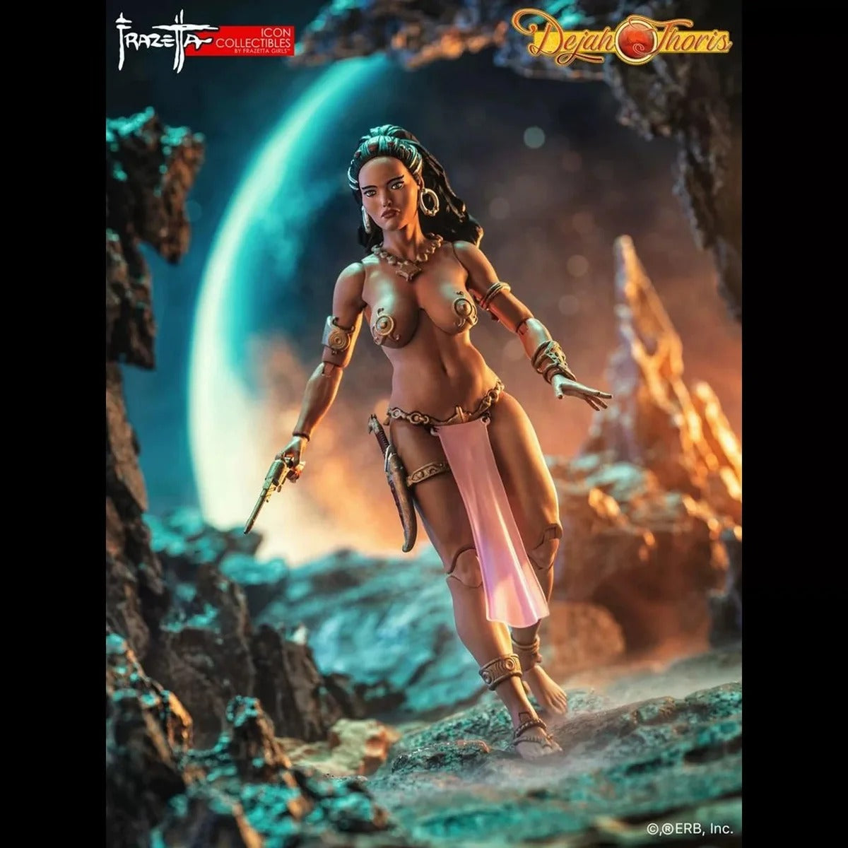 (Pre-order) Frazetta Girls Dejah Thoris Princess of Mars 1/12 Scale Action Figure