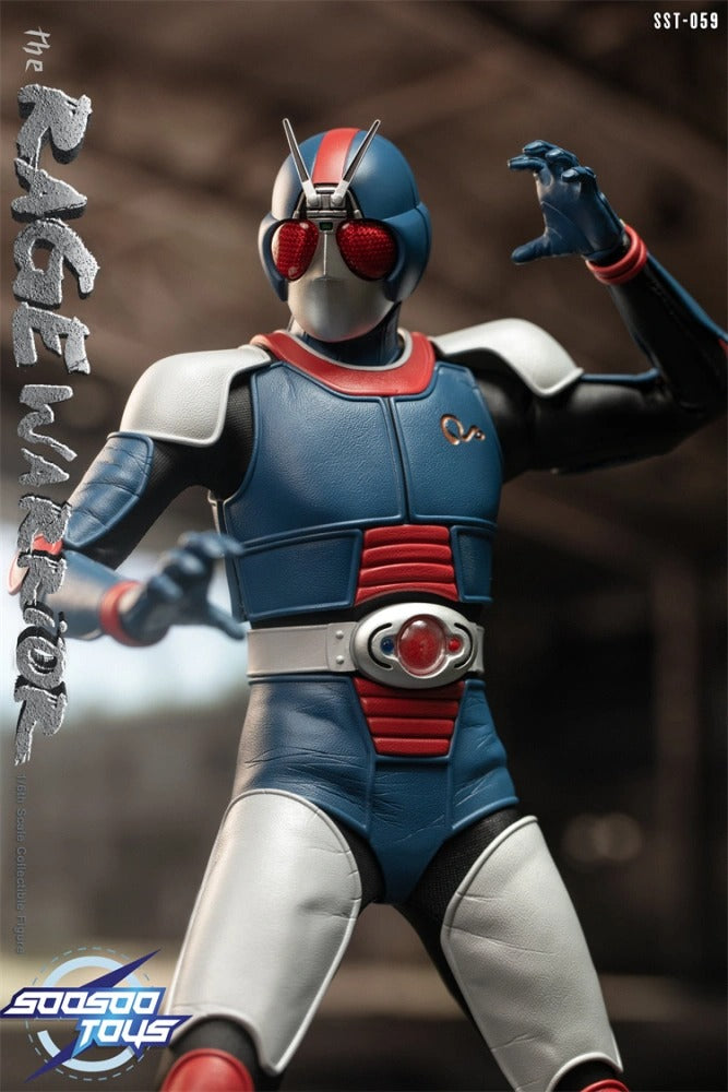 Soosootoys SST-059 1/6 Masked Rider Rage Warrior RX Action Figure