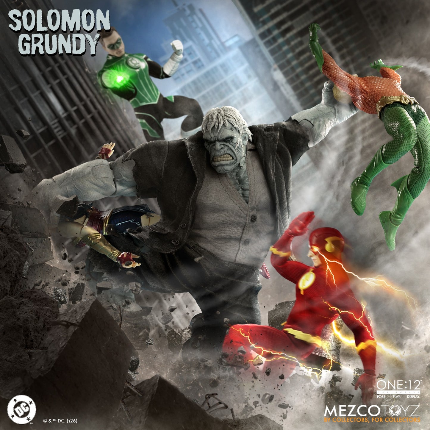 (Pre-order) Mezco One:12 Collective DC Comics - Solomon Grundy Action Figure