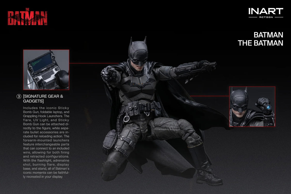 (Pre-order) INART Action The Batman 1/12 Scale Action Figure