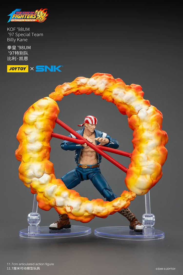 JoyToy KOF'98UM '97 Special Team Billy Kane 1/18 Scale Action Figure