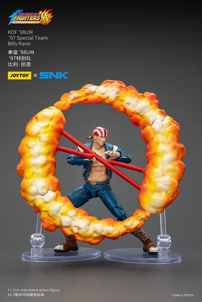 JoyToy KOF'98UM '97 Special Team Billy Kane 1/18 Scale Action Figure