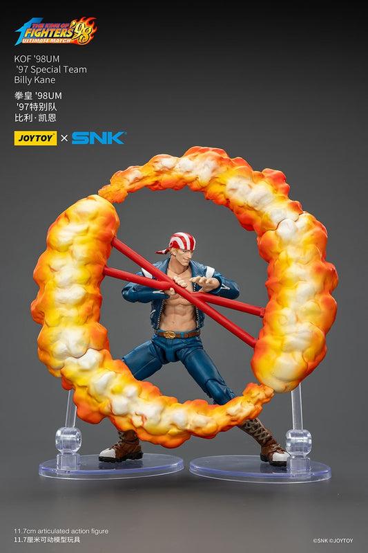 JoyToy KOF'98UM '97 Special Team Billy Kane 1/18 Scale Action Figure