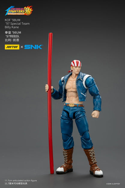 JoyToy KOF'98UM '97 Special Team Billy Kane 1/18 Scale Action Figure