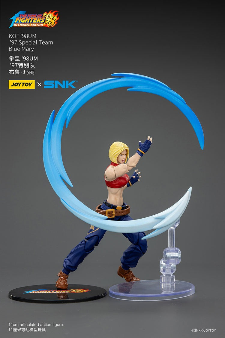 JoyToy KOF'98UM '97 Special Team Blue Mary 1/18 Scale Action Figure