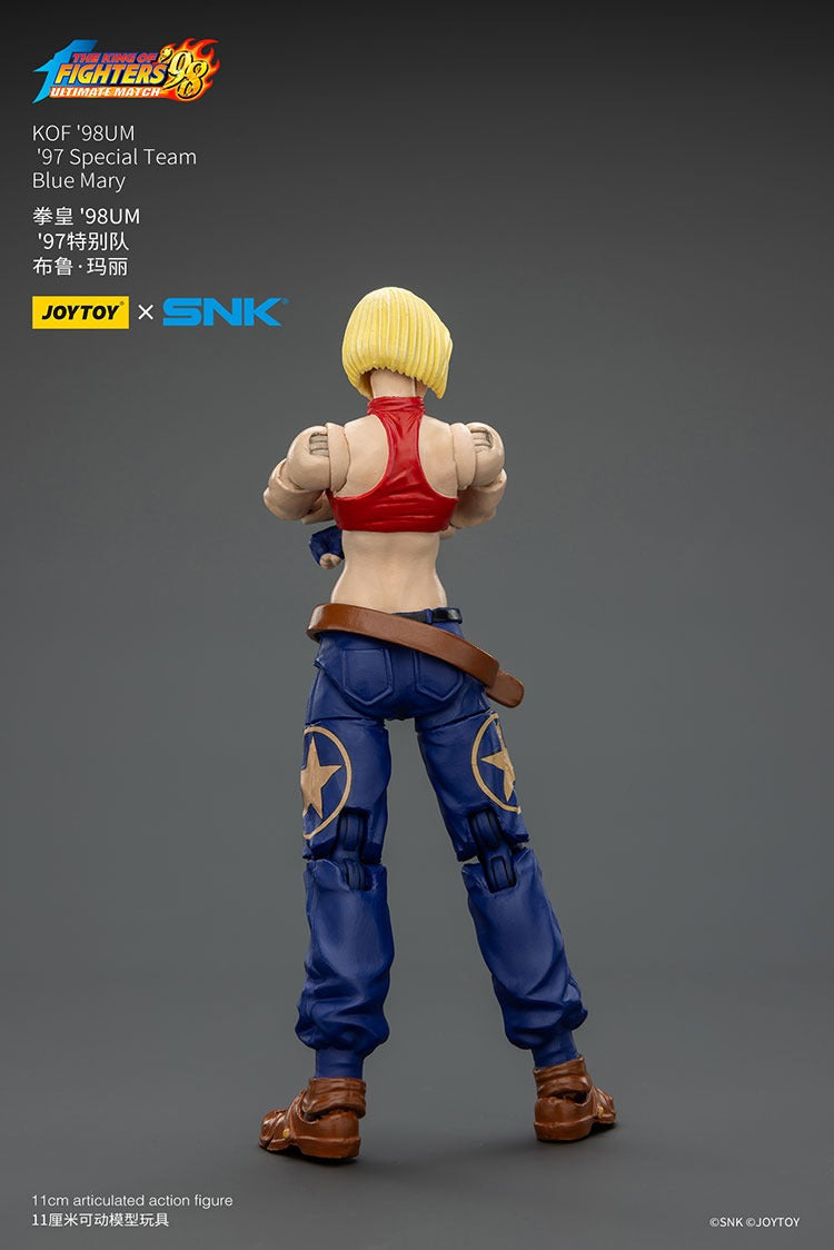 JoyToy KOF'98UM '97 Special Team Blue Mary 1/18 Scale Action Figure