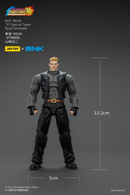 JoyToy KOF'98UM '97 Special Team Ryuji Yamazaki 1/18 Scale Action Figure