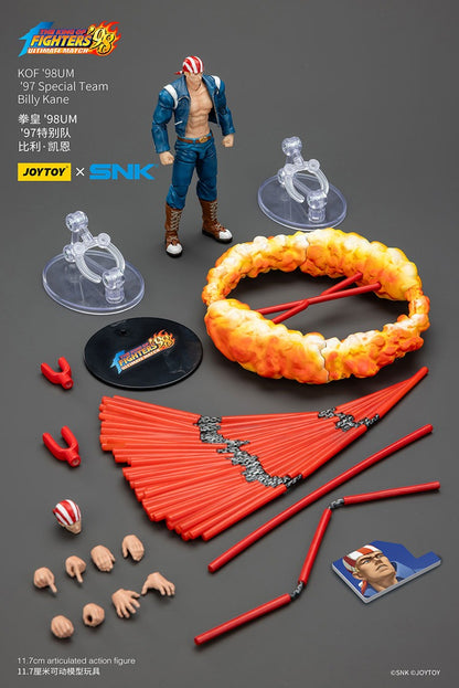 JoyToy KOF'98UM '97 Special Team Billy Kane 1/18 Scale Action Figure