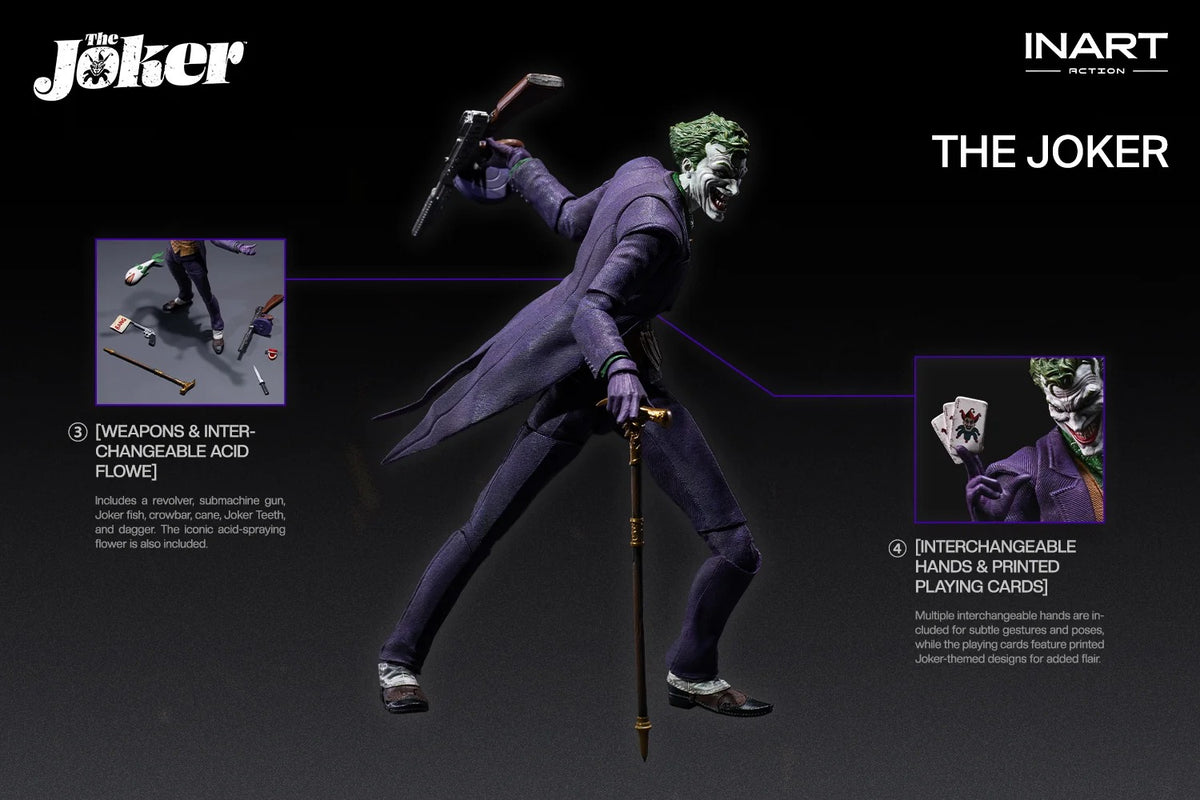 (Pre-order) INART The Joker 1/12 Scale Action Figure