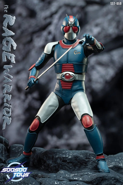 Soosootoys SST-059 1/6 Masked Rider Rage Warrior RX Action Figure