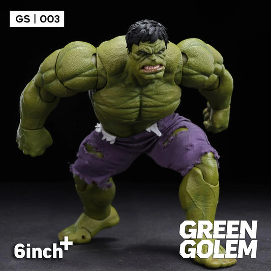 (Pre-Order) 6inch Plus Green Golem 1/12 Hulk Action Figure