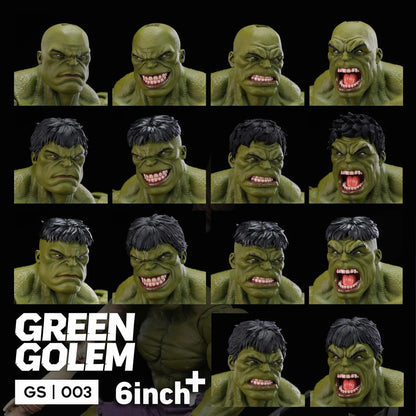 (Pre-Order) 6inch Plus Green Golem 1/12 Hulk Action Figure