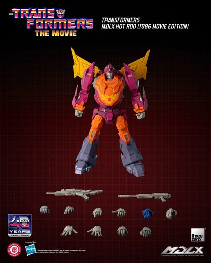 (Pre-order) Threezero MDLX Hot Rod 1986 Movie Edition 1/12 Scale Action Figure