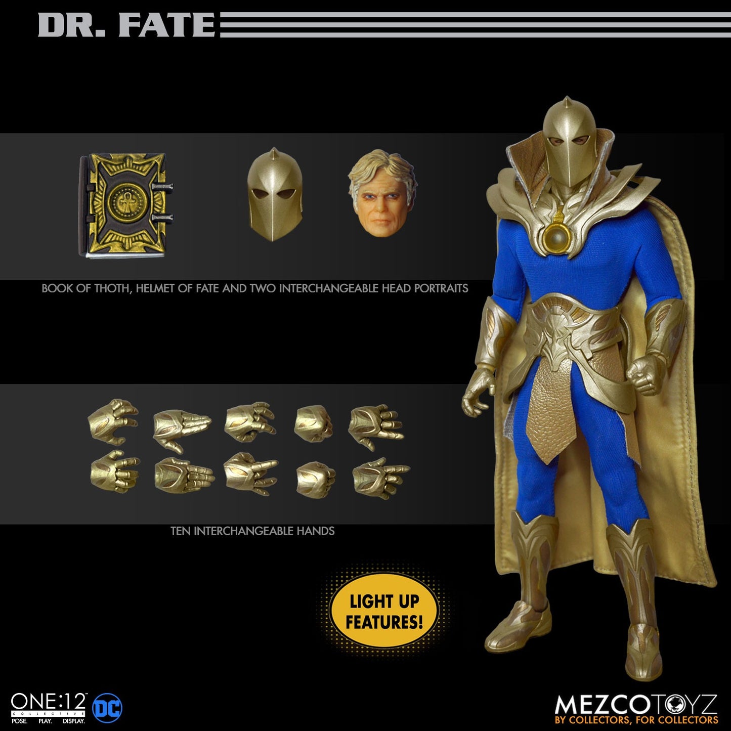 (Pre-order) Mezco One:12 Collective DC Comics - Dr. Fate Action Figure