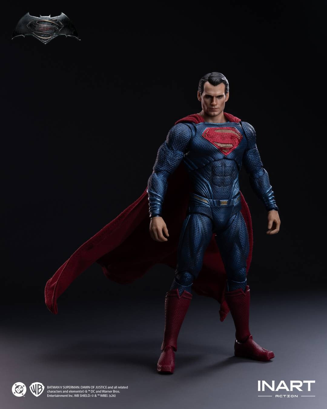 (Pre-order) INART Batman v Superman: Dawn of Justice - Superman 1/12 Scale Action Figure
