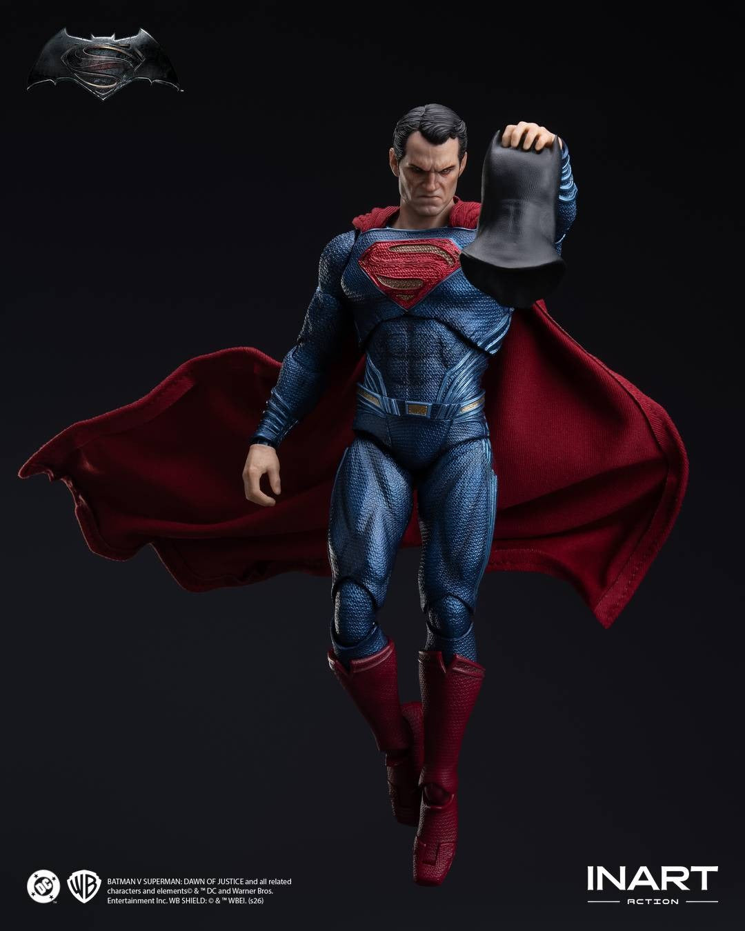 (Pre-order) INART Batman v Superman: Dawn of Justice - Superman 1/12 Scale Action Figure