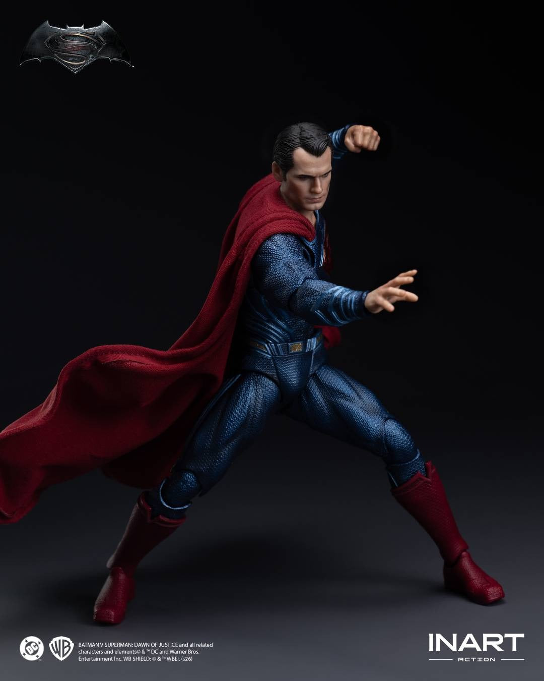 (Pre-order) INART Batman v Superman: Dawn of Justice - Superman 1/12 Scale Action Figure