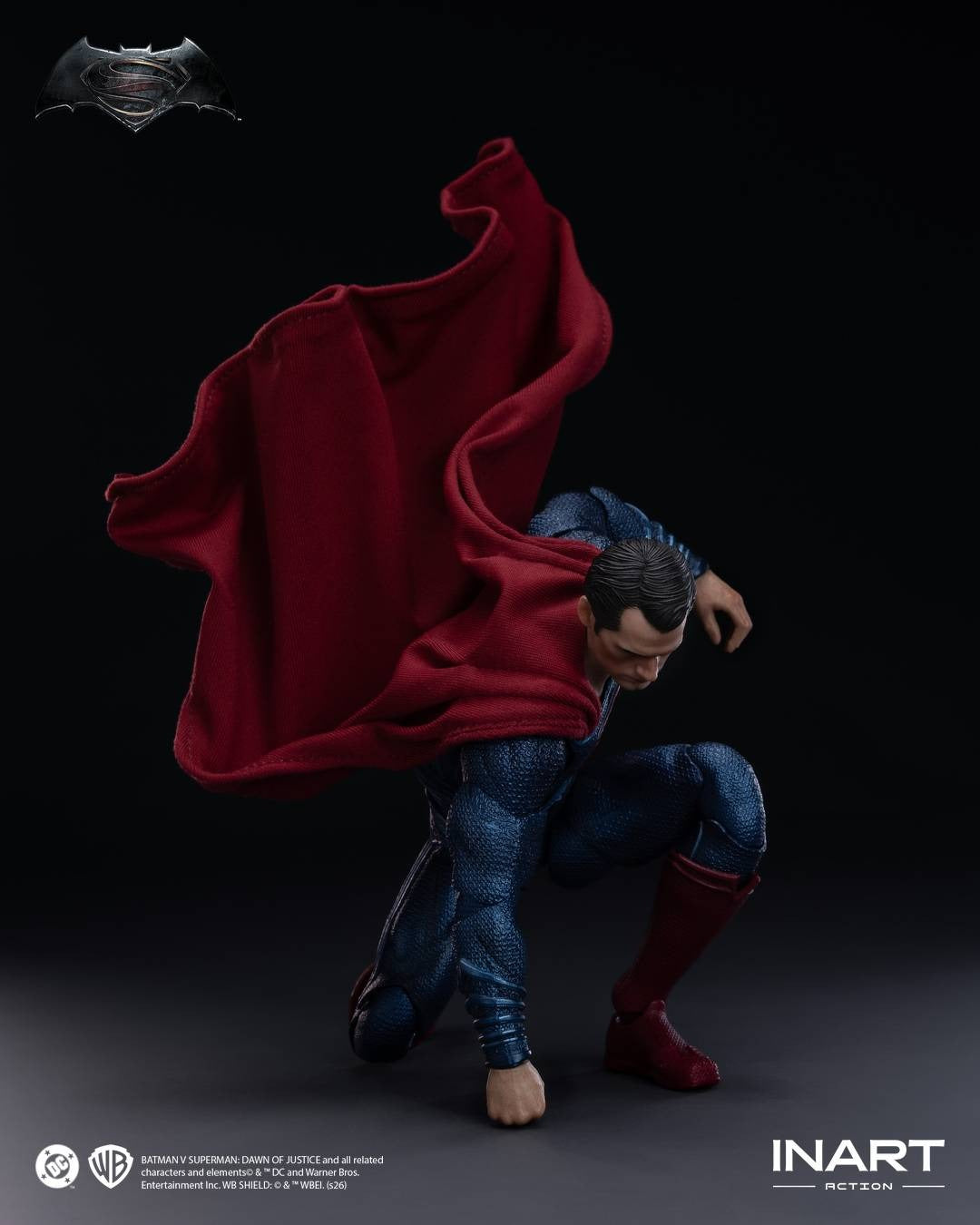 (Pre-order) INART Batman v Superman: Dawn of Justice - Superman 1/12 Scale Action Figure