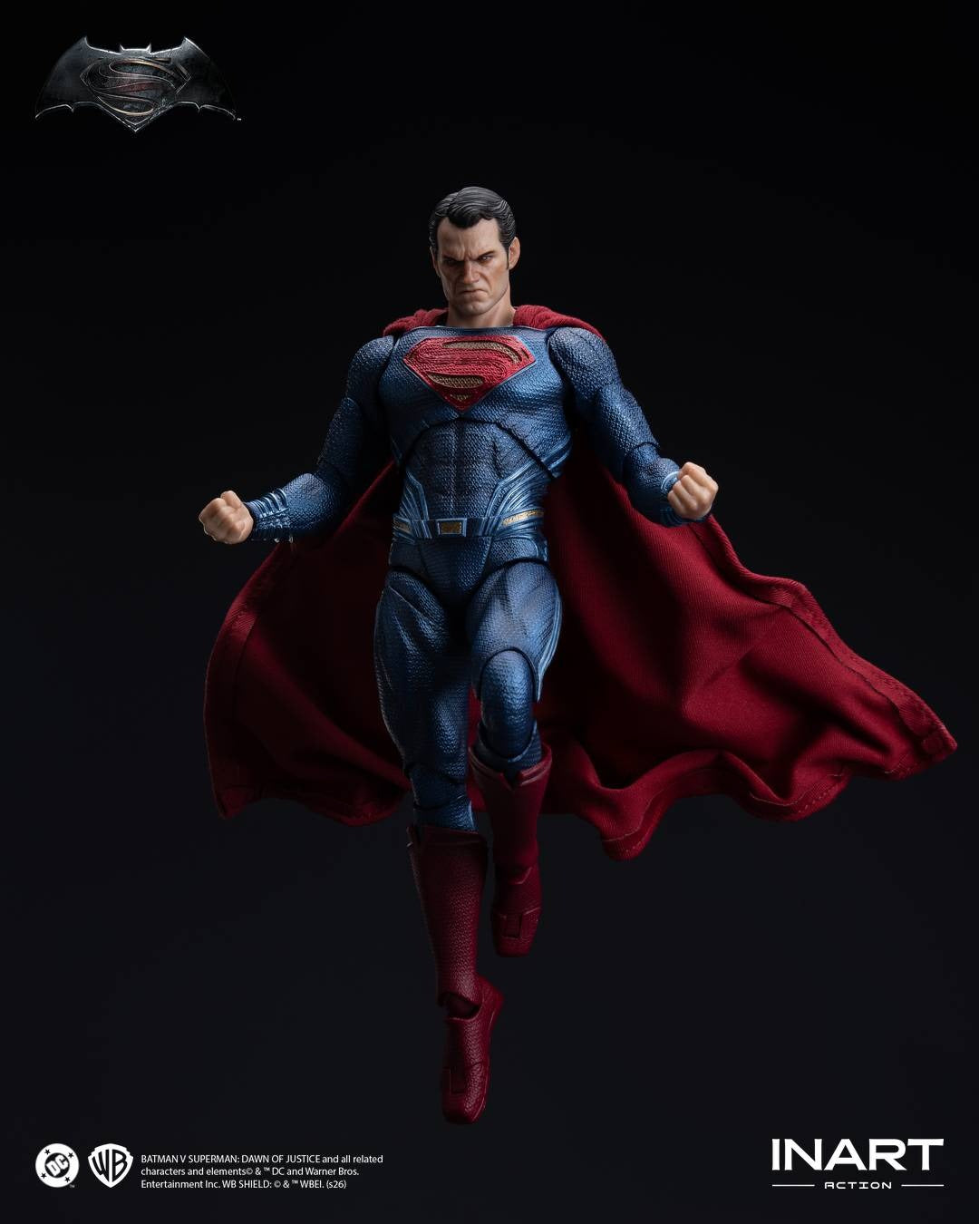 (Pre-order) INART Batman v Superman: Dawn of Justice - Superman 1/12 Scale Action Figure