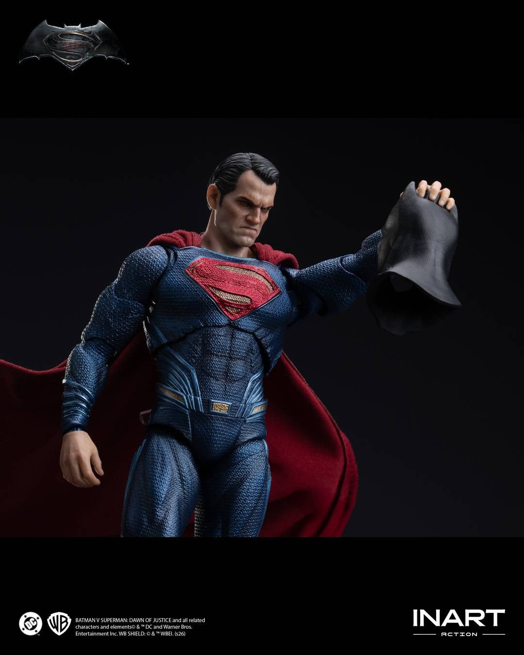 (Pre-order) INART Batman v Superman: Dawn of Justice - Superman 1/12 Scale Action Figure