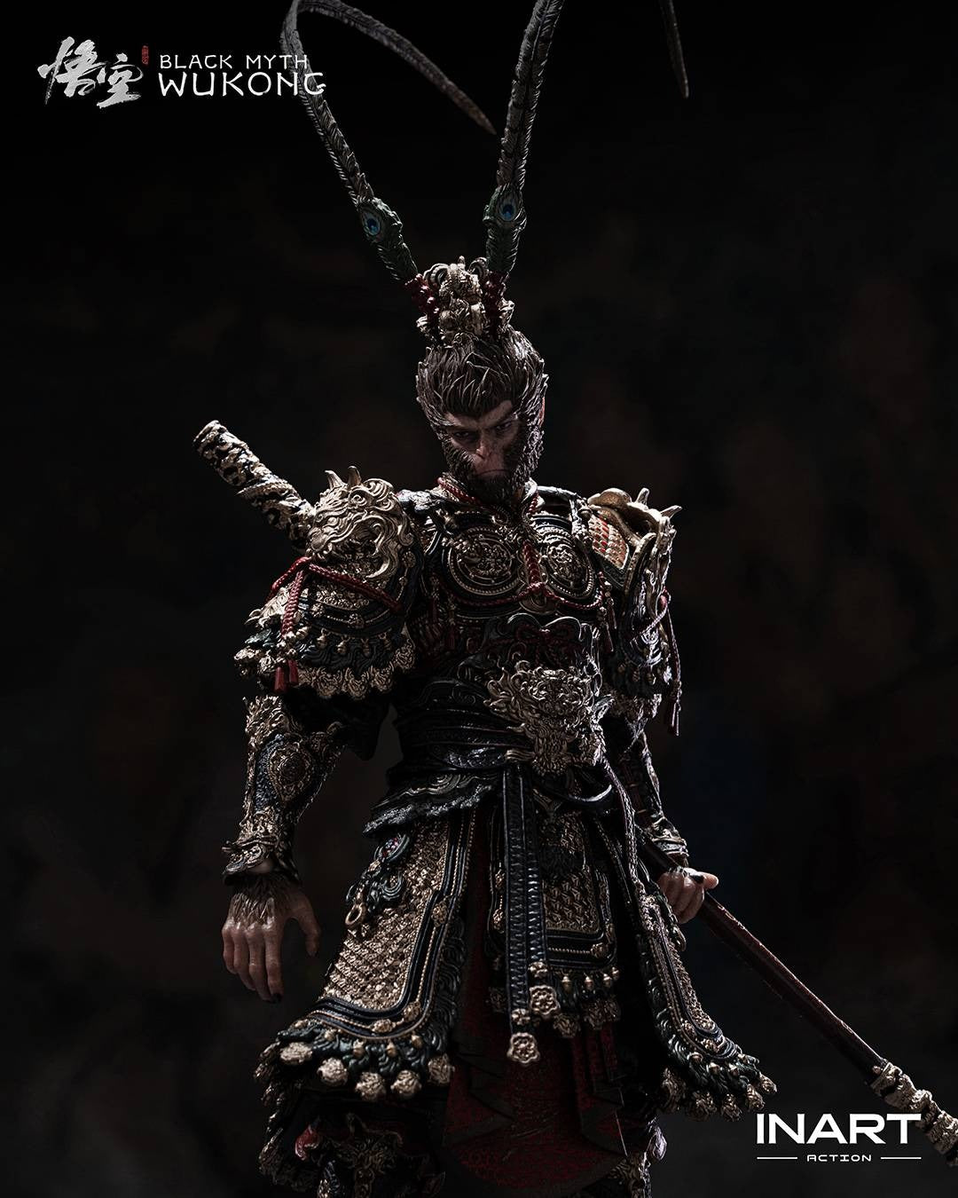 (Pre-order) INART Black Myth: Wukong - Great Sage Armor Set 1/12 Scale Action Figure
