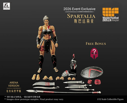 (Pre-order) Xesray 1/12 Spartalia WF26 EE Arena and Mercenary Action Figure