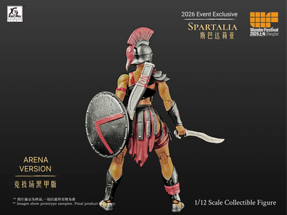 (Pre-order) Xesray 1/12 Spartalia WF26 EE Arena and Mercenary Action Figure