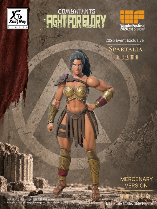 (Pre-order) Xesray 1/12 Spartalia WF26 EE Arena and Mercenary Action Figure