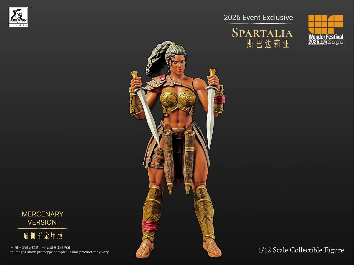 (Pre-order) Xesray 1/12 Spartalia WF26 EE Arena and Mercenary Action Figure