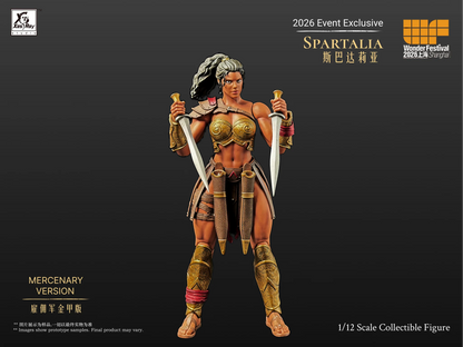 (Pre-order) Xesray 1/12 Spartalia WF26 EE Arena and Mercenary Action Figure
