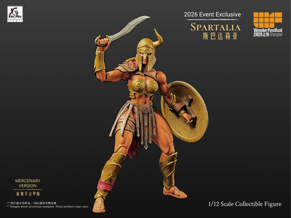 (Pre-order) Xesray 1/12 Spartalia WF26 EE Arena and Mercenary Action Figure