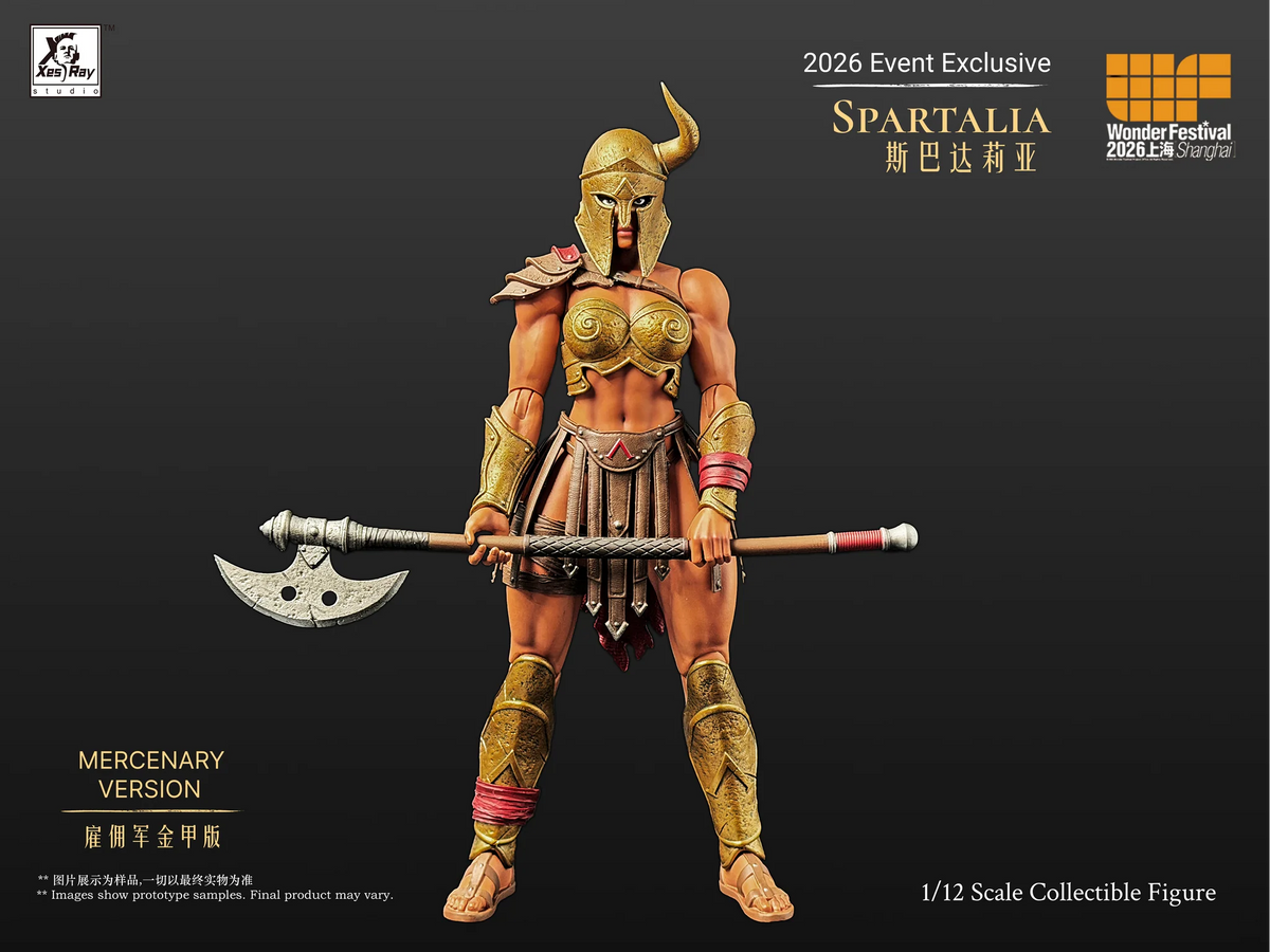 (Pre-order) Xesray 1/12 Spartalia WF26 EE Arena and Mercenary Action Figure