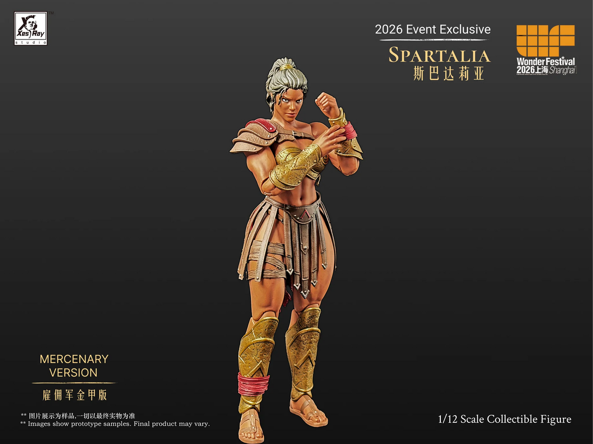 (Pre-order) Xesray 1/12 Spartalia WF26 EE Arena and Mercenary Action Figure
